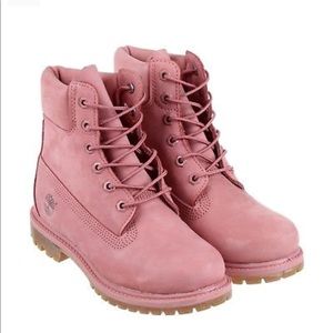 TIMBERLANDS 💕 Special Edition Pastel Pink Boots
